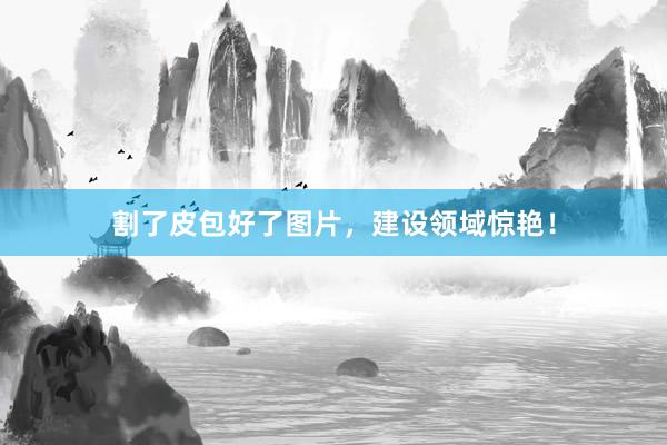 割了皮包好了图片，建设领域惊艳！